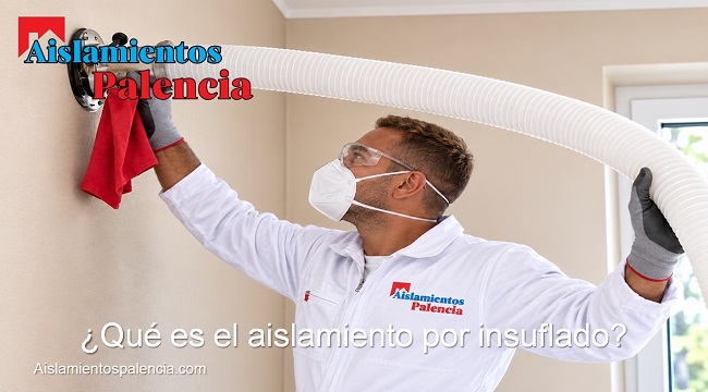 qué es el aislamiento por insuflado
